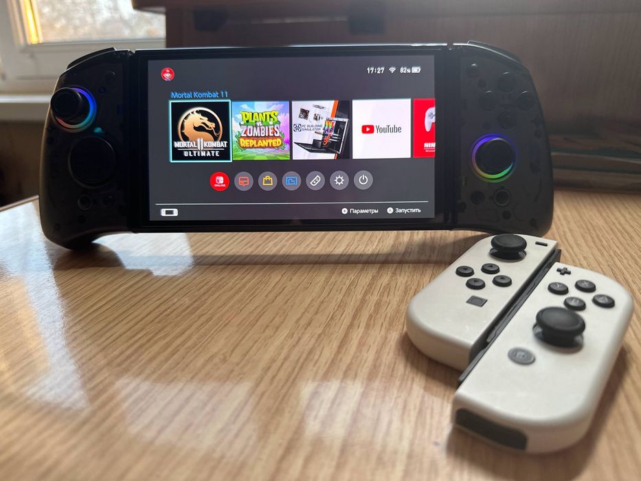 Nintendo Switch Oled 512gb (чипованная) + аксессуары