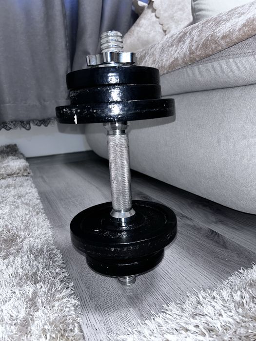 Дъмбел с регулируемо тегло 10 кг.