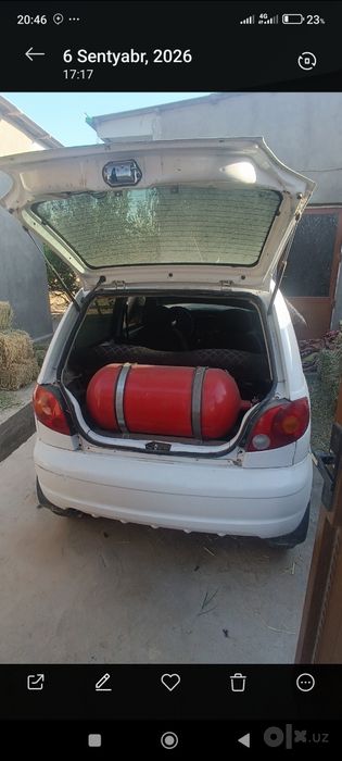 Holat yaxshi Matiz