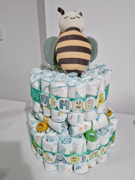 Tort decorativ din pampers