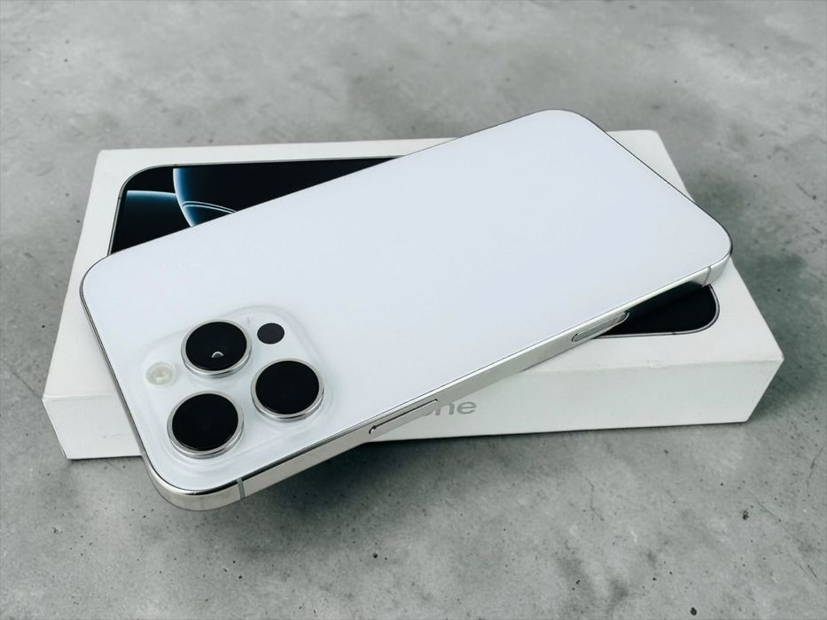 Apple iPhone 16 Pro Max 512GB White Titanium 97% Батерия! Гаранция!