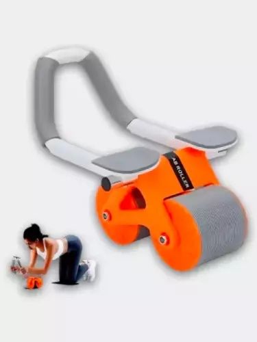 Qorin bo'shlig'i uchun press rolik - Ergonomik tutqichlar va tirsaklar