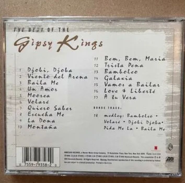 CD диск The Best of The Gipsy Kings песни