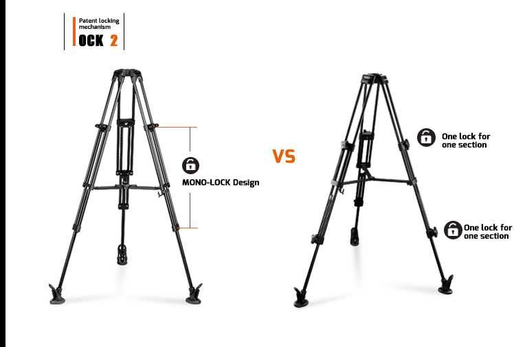 Trepied video professional