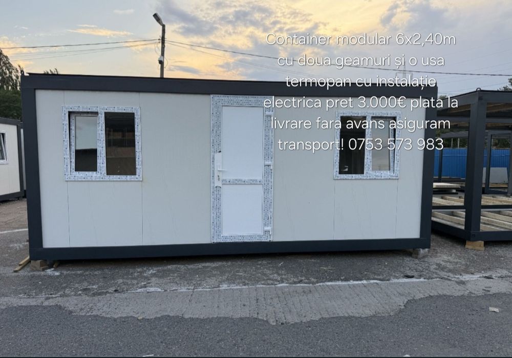 Vând containere modulare fara avans