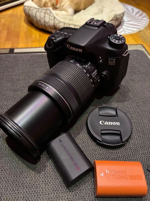 Canon EOS 70D 18-135mm