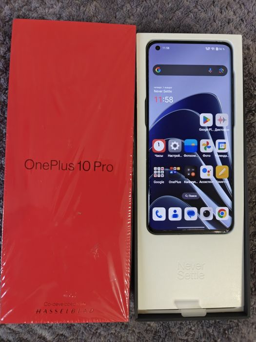 OnePlus 10 Pro Ram 8 Gb Rom 256GB.