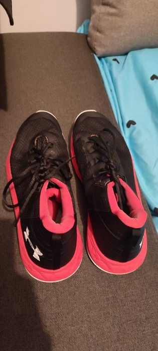 Papuci baschet UNDER ARMOUR JET MID | 45.5 | Negri | 29.5cm