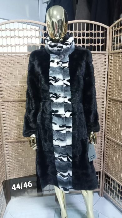 Норковая шуба!  Трапеция