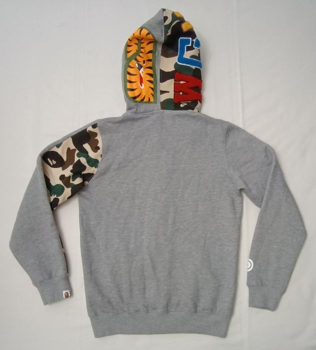 A Bathing Ape Bape Space Camo Shark Hoodie горнище S памучен суичър