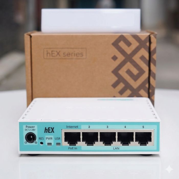 # MikroTik hEX Refresh E50UG Маршрутизатор Гигабитный
