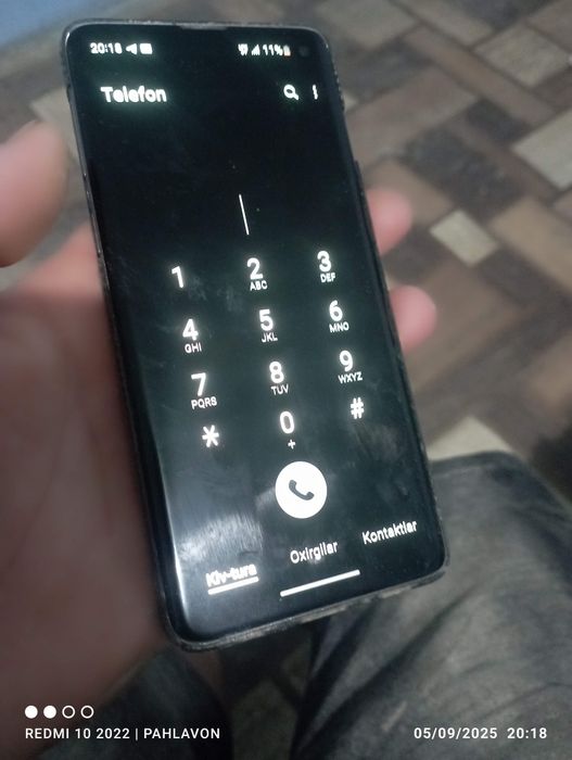 Samsung  s 10 xptira 8/ 128 narxi 2mln keluishamz