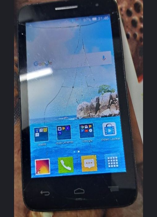 Vind Telefon Alcatel D5 display spart