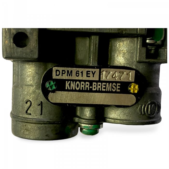 41211342 Supapă de frână de mână KNORR-BREMSE Arway, Crossway, Crealis, Magelys, Proway, Daily Tourys (2006-) IRISBUS