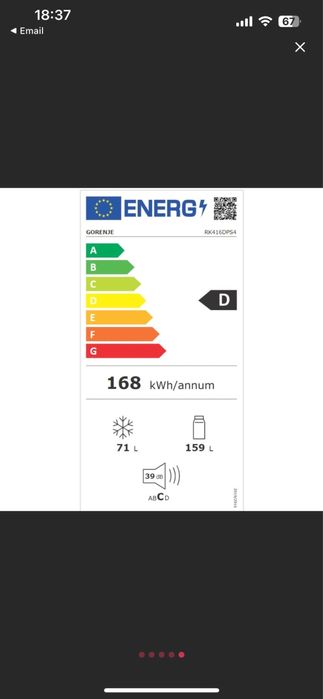 Combina frigorifica Gorenje de vanzare