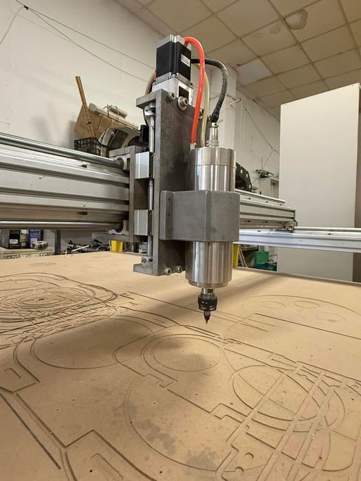 Cnc рутер фрезоване