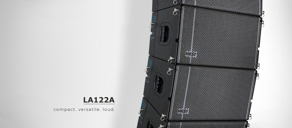 NEXT Pro Audio LA122A line array activ 1.100 watts RMS 135dB
