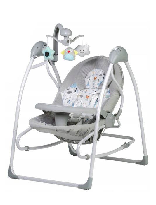 шезлонг качеля для малыша