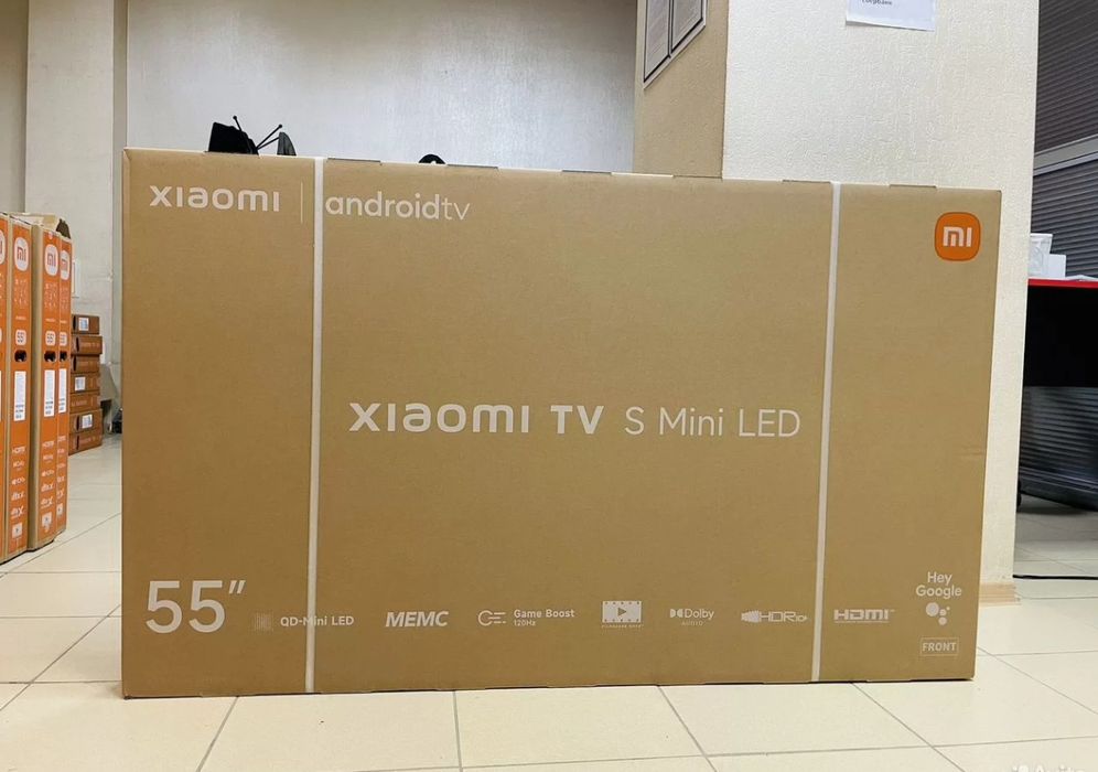 НОВЫЙ Xiaomi 165 см 4K MINI LED smart tv телевизор