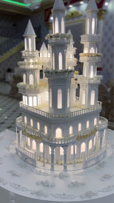 Свадебный шоу торт