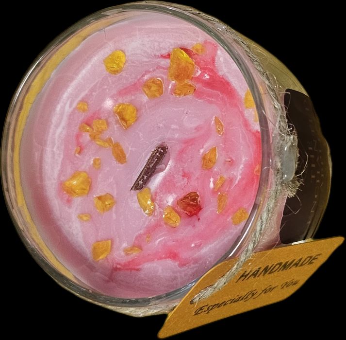 Lumanare Magia Crăciunului într-un borcan