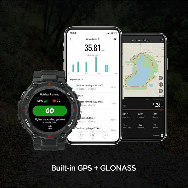 Amazfit T-Rex smart soati