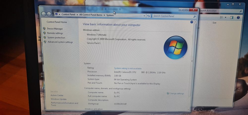 Laptop HP Compaq Presario CQ61