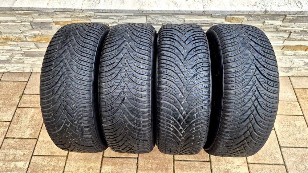 4 jante 5×108 R16 originale Ford cu anvelope profil 6 mm M+S an 2021
