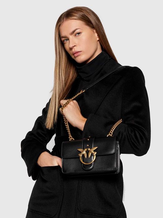 PINKO Love One Mini – оригинална кожена чанта | НОВА | Код: 101