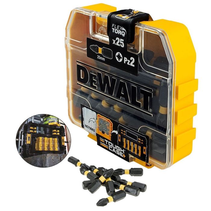 DeWALT Битове PH2 DT70555T / PZ2 DT70556T  Усилени Битове за Импакт