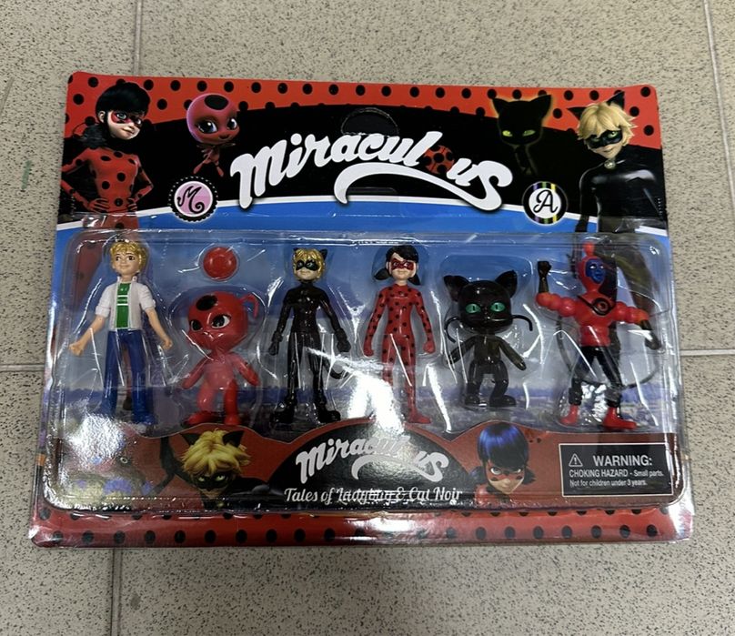 Комплект Фигурки на Калинката и Черния котарак, Тики и Плаг, НОВО !