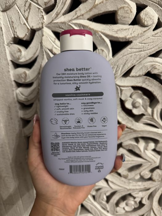 EOS Body Lotion vanilla cashmere