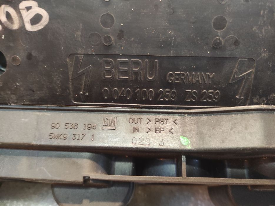 Бобина Opel Corsa Astra Meriva Zafira Combo Agila Insignia