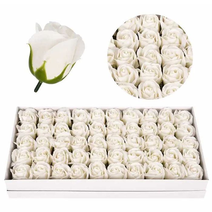 Рози и Карамфили от сапун 50броя-30лв