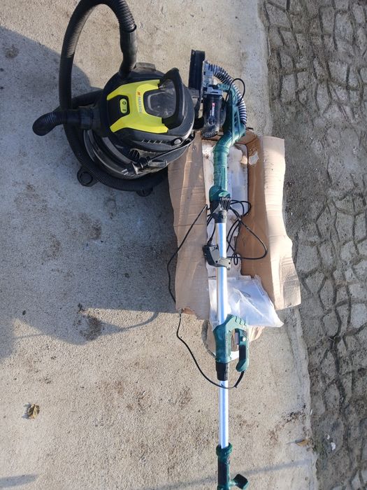 Жираф и прахосмукачка за шлайфане на стени и тавани на Парксайд  !