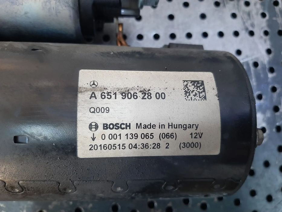 electromotor 2.2 dci mercedes c-class w204 w205 e-class w212  a6519062800 0001139065