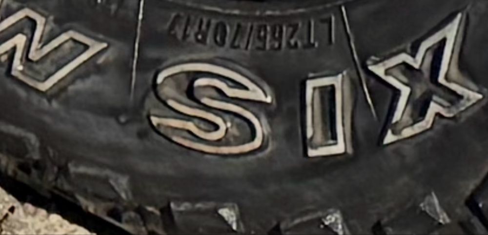 Грязевая резина с дисками!