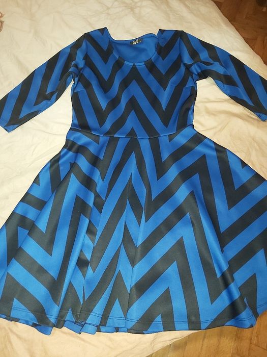 Ежедневна/официална синя рокля