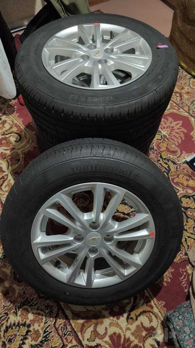 Cobalt ЯНГИ ДИСКА БАЛОН CONTINENTAL GM оригинал перегон 195/65/15