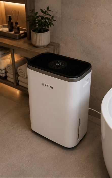 Bosch Dry 2000 – Dezumidificator Nou, Ideal pentru Baie, Dormitor sau Apartament