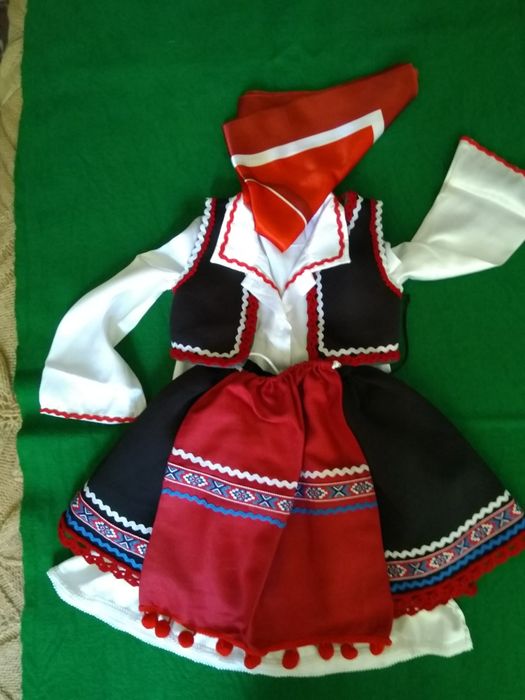 Народна носия,момиче,2-4 год.
