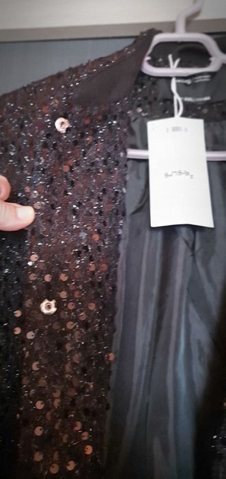 Jacheta scurta cu paiete