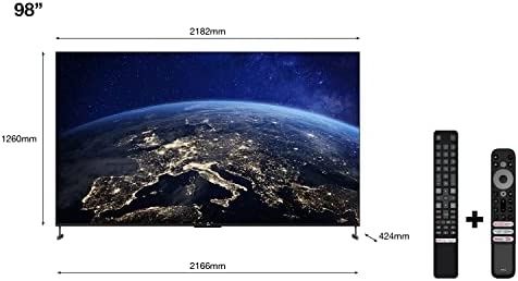 Премиум телевизор TCL 98 C6K QD-MiniLED New 2025 smart 4k Google tv