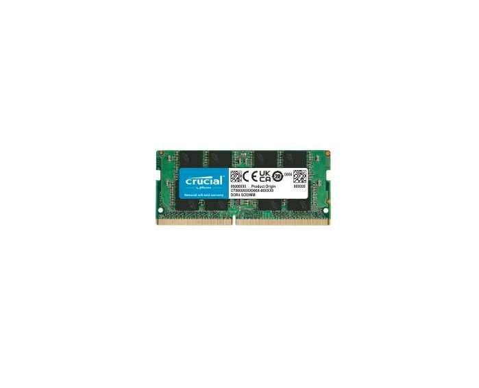 - Оперативная память Crucial 8GB DDR4 3200MHz SODIMM