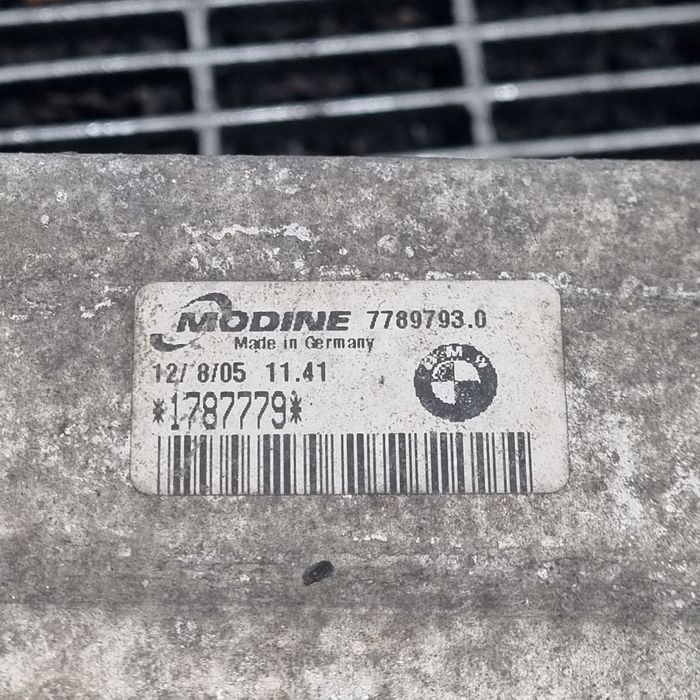 Radiator intercooler BMW X3 E83 2.0 Diesel 2003 - 2006 150CP 1995CC Manuala M47 D20 ...