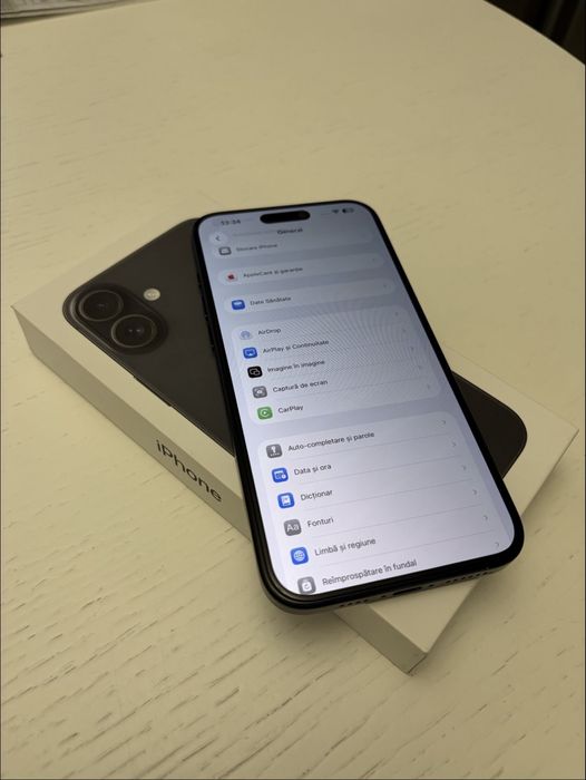 Iphone 16 plus Black 128Gb ca nou