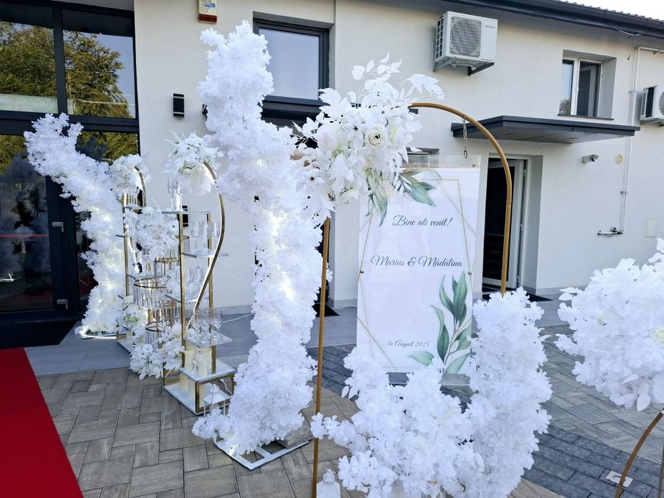 Decor sala pentru nunta, botez, petreceri