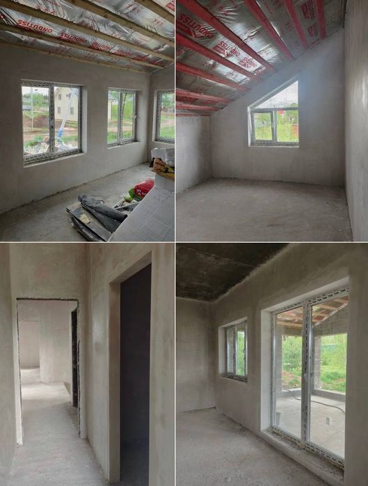 Штукатурка стен под маяк