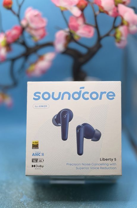 НОВО!!! Слушалки In-Ear Anker SoundCore Liberty 5, True Wireless, Bluetooth, ANC, Автономия 48 часа