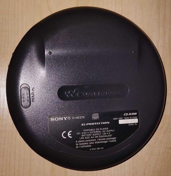 плеер SONY cdwalkman D-NE270